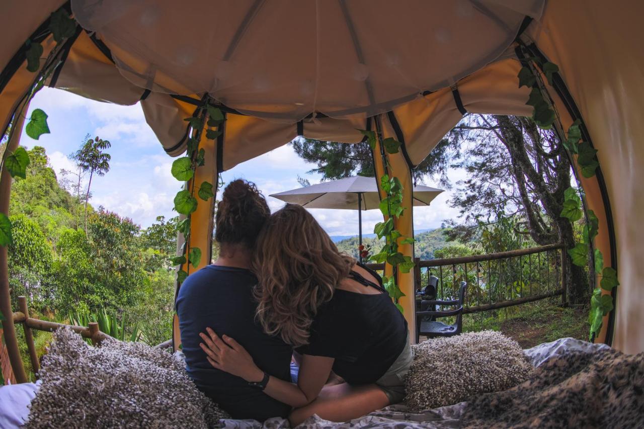 Levit Glamping - Hotel Guatape Penol (Adults Only) Dış mekan fotoğraf