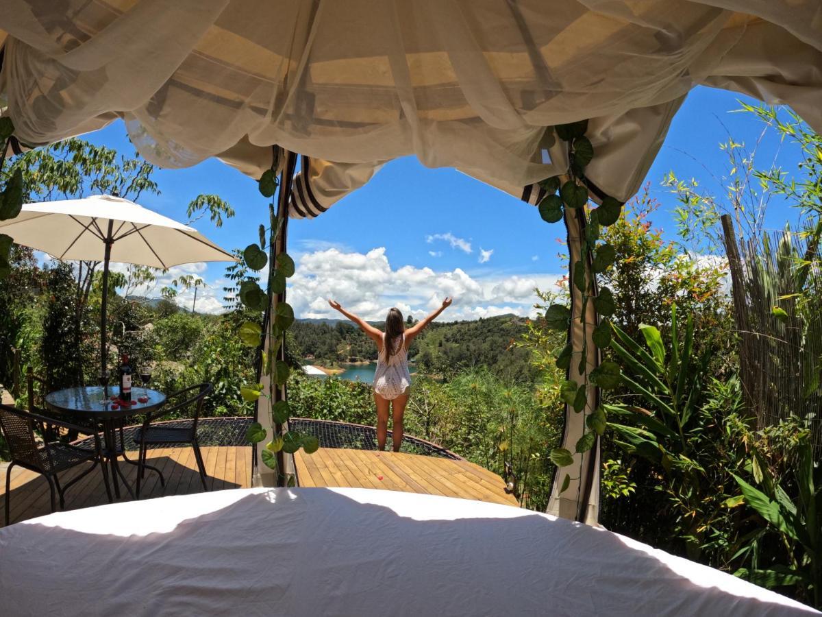 Levit Glamping - Hotel Guatape Penol (Adults Only) Dış mekan fotoğraf