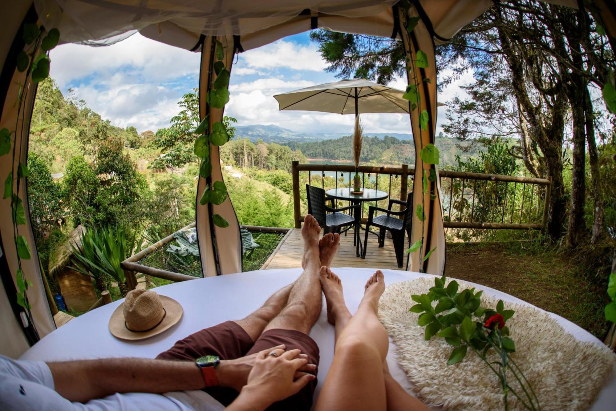 Levit Glamping - Hotel Guatape Penol (Adults Only) Dış mekan fotoğraf